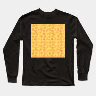 Flower Pattern Long Sleeve T-Shirt